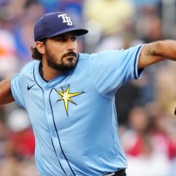 Rays Falter After Strong Start from Zach Eflin, Fall to Blue Jays