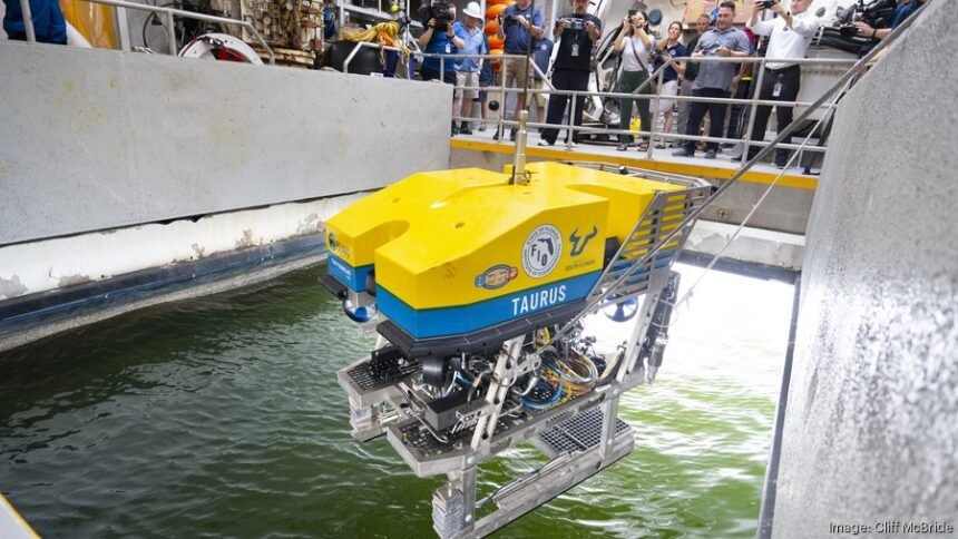 USF, Florida Institute of Oceanography introduces a new remotely operated vehicle