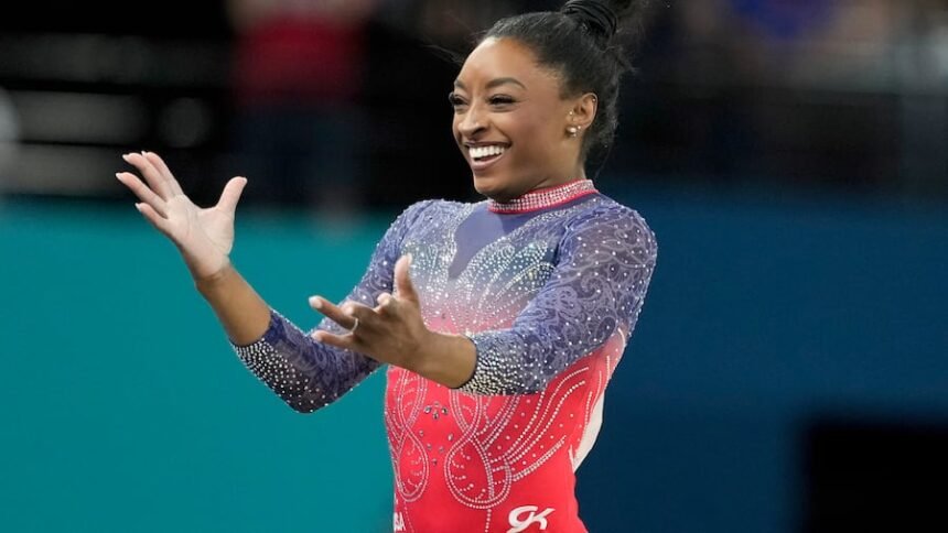 Simone Biles Finishes Olympics Return with Silver on Floor Exercise