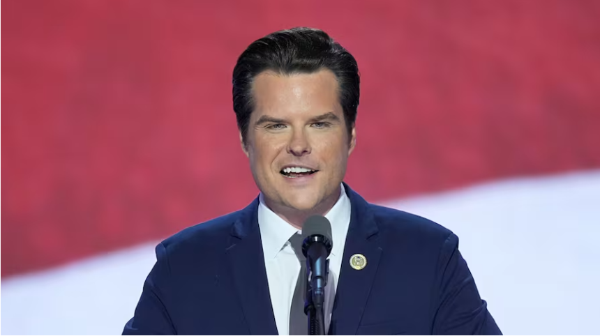 Matt Gaetz Lands Talk Show on OANN After Withdrawing as Attorney General Nominee