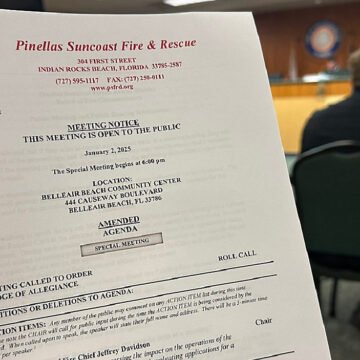 Process of Finding a New Chief for Pinellas Suncoast Fire and Rescue